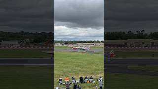 The Patrouille Suisse departing RAF Fairford [upl. by Townie]