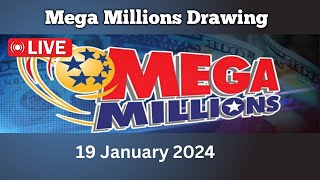 mega millions drawing results live Friday 19 Jan 2024  mega millions drawing tonight [upl. by Naud]