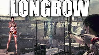 Resident Evil 5 Special Weapons Longbow vs All Bosses [upl. by Otaner]