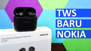 TWS Baru Dari Nokia  Nokia Essentials True Wireless Earphones E3101  Bassnya OK [upl. by Cheney189]