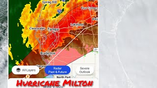 Hurricane Milton update Dunnellon Fl 10pm 10924 shorts Milton Hurricane [upl. by Einahpit]