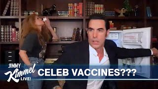 Sacha Baron Cohen MIGHT Be Selling Vaccines to Celebrities [upl. by Vickey]