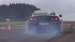 EPIC Launch Control in a 1000HP Nissan R35 GTR MTB Godzilla [upl. by Mayne]