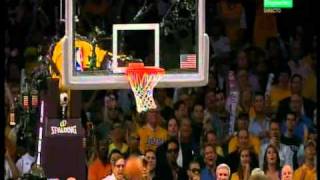 NBA Finals 2010 Final seconds LakersCeltics Game 7 HQ Spanish [upl. by Ravi]