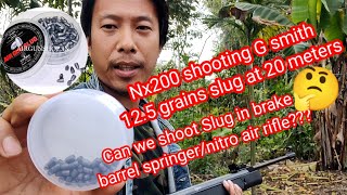 Shooting 125 grains g Smith slug in Nx200 Athena at 20 metersopen sight [upl. by Oremar911]