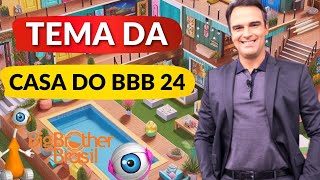 Globo divulga tema da decoração da casa do BBB 24 e mais detalhes [upl. by Aninat]