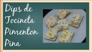 Dips de Tocineta Pimentón y Piña Recetas de Aperitivos [upl. by Allicirp]