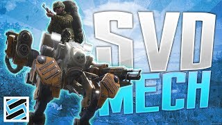 SVD vs MECH  How Many Bullets  SCUM [upl. by Lavinie153]