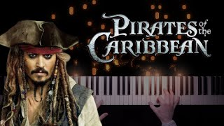 Hes a Pirate  Pirates of the Caribbean HARD Piano Version [upl. by Doowron]