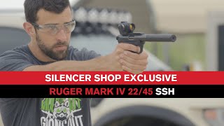 The Best Suppressed Pistol  Ruger Mark IV SSH  Silencer Shop Host w TexasPlinking nfa 22lr [upl. by Dahlia715]