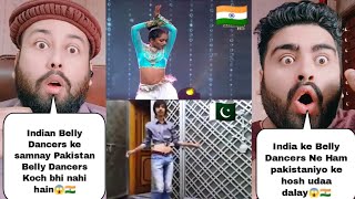 India Belly Dancers Vs Belly Dancers  Pakistani Reaction [upl. by Rooke]