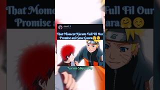 That Moment Naruto and Gaara Friendship Bond🥰😍naruto gaara narutoshippuden kakashi tobi [upl. by Ocirnor679]