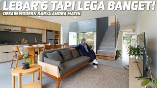 Rumah Open Space Lebar 6 Meter Sva Casa Sawangan [upl. by Llehcar]