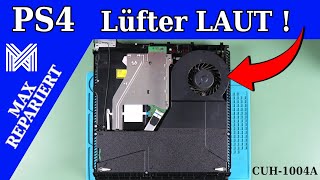 PS4 Lüfter ist laut  zerlegen amp reinigen  Wärmeleitpaste erneuern  CUH1004A [upl. by Cirdet497]