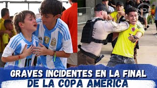 Lo que NADIE TE MUESTRA lo que sucede en la PUERTA del estadio del partido Argentina vs Colombia [upl. by Lladnew976]