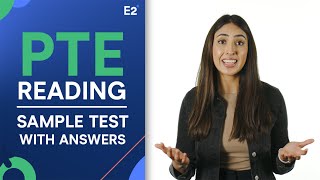 PTE Reading  PTE Sample Test amp Practice with Answers [upl. by Areta]