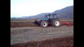 NEW HOLLAND TM 165 amp FIATAGRI 11090 OTMA GREECE [upl. by Krystyna]