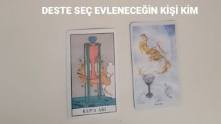 Evleneceğin kişi kimgörünüşkarakter yeni biri miDeste seç tarot desteseç evleneceğimkişi [upl. by Nnylkoorb528]