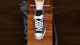 How to lace converse run star hikesneaker converse converserunstarhikelacedsneaker [upl. by Belldame]