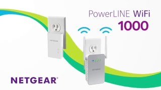 NETGEAR PowerLINE WiFi 1000 Product Tour  Gigabit Wired Speeds [upl. by Raknahs]