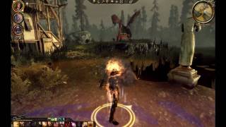 Dragon Age Origins  An Easy Way To Kill Flemeth [upl. by Lawtun469]