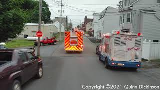 2021 Englewood Firemans Block Party Parade  1982 Hahn HCP10 [upl. by Marci]