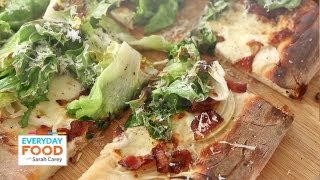 Bacon and Escarole Pizza  Everyday Food with Sarah Carey [upl. by Bartlet903]