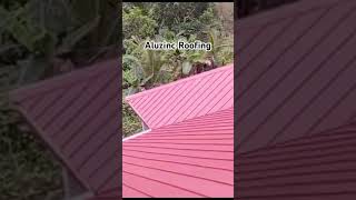 Aluzinc Roofing obiroofingsystem roofingtips youtubeshort shorts [upl. by Januisz]