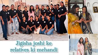 Jigisha joshi ke relatives ki mehandi ❤️ Khushiimehndii [upl. by Lindbom]