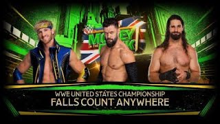 WWE MITB Finn Balor Vs Logan Paul Vs Seth Rollins  WWE United States Championship Match [upl. by Agni930]