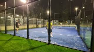 031024  Padel Israel Kfar Saba Park  Night Session  Part 1 of 5 [upl. by Baudin]