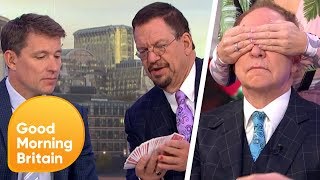 Penn amp Teller Wow Ben and Charlotte With Magic Trick  Good Morning Britain [upl. by Ezzo]