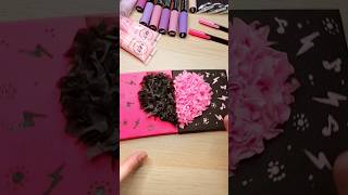 💕Super cute textured art together with your bff rosé apt painting drawing rose blackpink [upl. by Scharff]