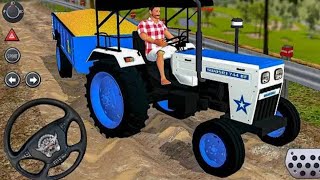 Modern Farm Tractor Driving Games  Farming Tractor 3D  Android Gameplay [upl. by Eednarb]