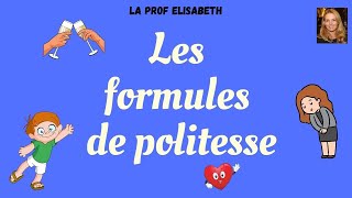 Les formules de politesse en français Niveau A1FLE English subtitles available 😉French greetings [upl. by Cristionna]