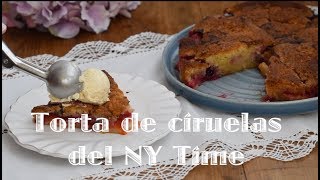 Torta de ciruelas del NY Times [upl. by Retsevel]