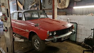 BARN FIND Rover P6 3500S Car sat for 45 years [upl. by Marmaduke482]