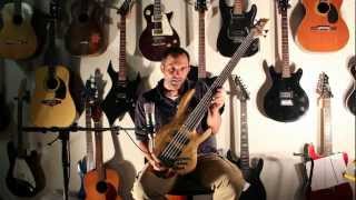 LTD B205 SM Bass Review w Corey Evitts covering Hysteria [upl. by Levitt]