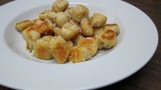 Phil Cooks  Crispy Pan Fried Gnocchi Recipe [upl. by Eittol]