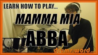 ★ Mamma Mia ABBA ★ Drum Lesson PREVIEW  How To Play Song Ola Brunkert [upl. by Noslien922]