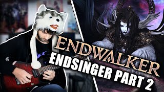 FFXIV Endwalker  Endsinger part 2 on Guitar With Hearts Aligned Ft TBK [upl. by Eyla]