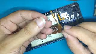 samsung a02 power button not working  samsung a02 power button replacement [upl. by Ahsinik]