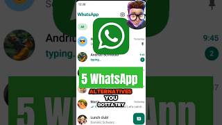 WhatsApp Alternatives You Need to Know Pros and Cons ✅ shorts whatsapp privacy messenger apps [upl. by Pearse891]