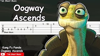 Kung Fu Panda  Oogway Ascends Guitar Tutorial [upl. by Kciderf319]