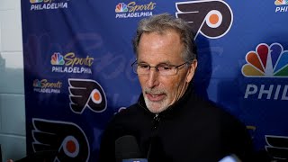 225 PHI vs NJD Postgame John Tortorella [upl. by Yrrad]