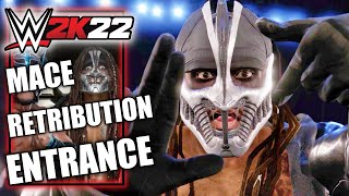 WWE 2K22 Mace Retribution Entrance Cinematic [upl. by Auhsuj135]