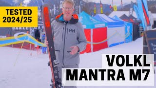 Volkl Mantra M7  202425 Ski Test Review [upl. by Seravart]