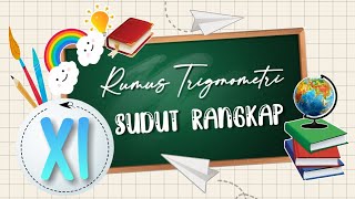 RUMUS TRIGONOMETRI SUDUT RANGKAP  MATEMATIKA PEMINATAN KELAS XI SMA [upl. by Keyser]