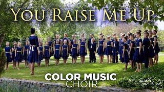 quotYou Raise Me Upquot  cover by COLOR MUSIC Childrens Choir [upl. by Arukas]