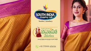 Get ready for the Wedding season with stylish new sarees and ethnic wear  South India Shopping Mall [upl. by Casanova663]